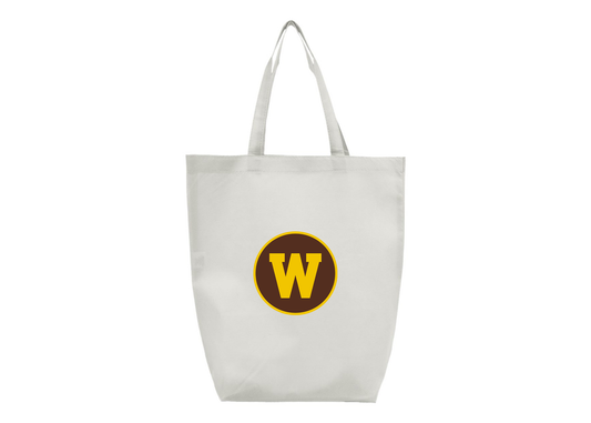 Western Michigan Broncos Q-Tees Non-Woven Gusset Bottom Tote