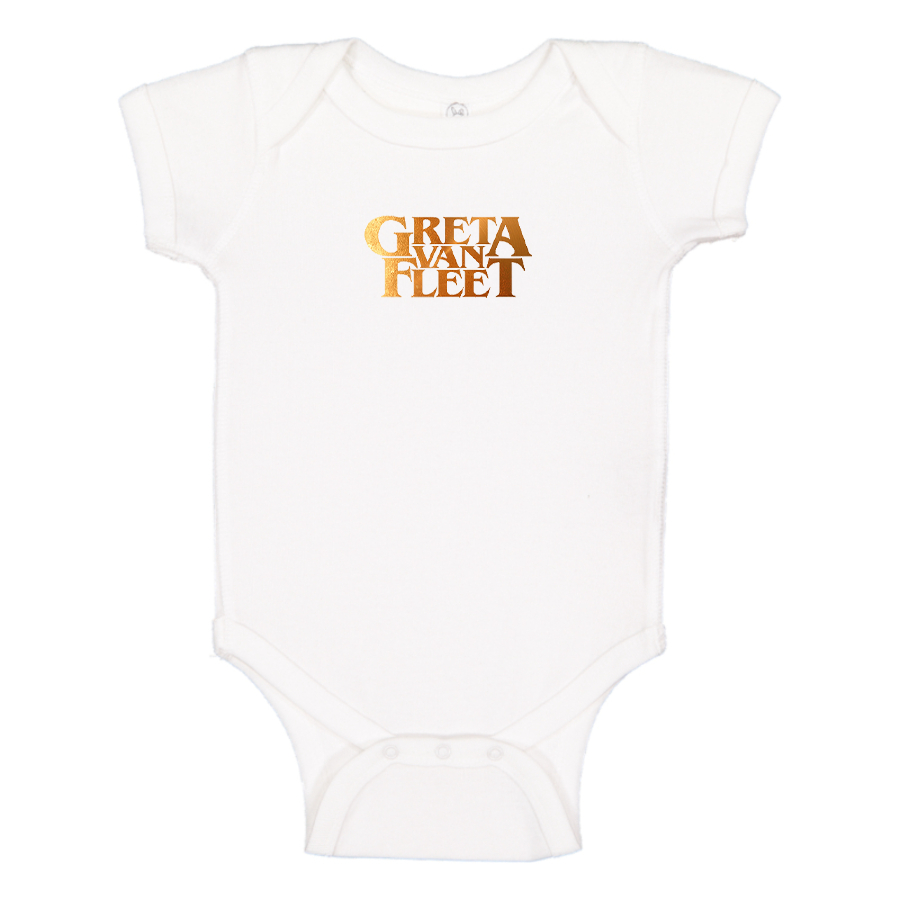 Greta Van Fleet Logo Baby Romper Onesie