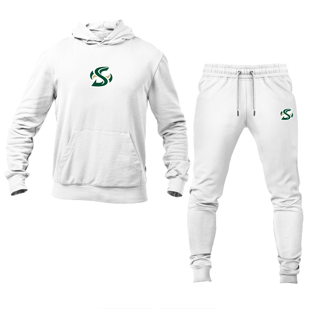 Men's Sacramento State Hornets Logo  Hoodie Joggers Set