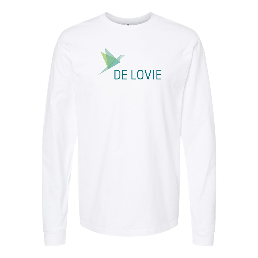 Youth De Lovie Logo Cotton Long Sleeve T-Shirt
