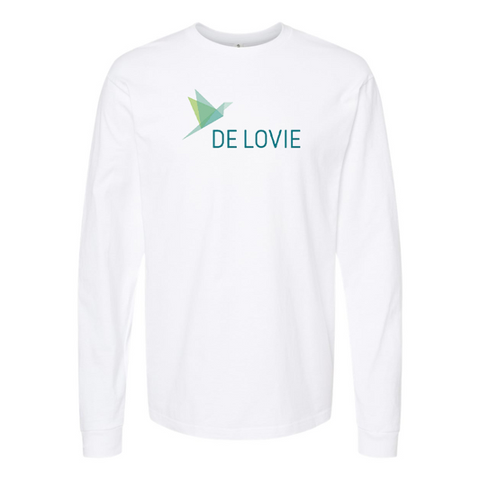 Youth De Lovie Logo Cotton Long Sleeve T-Shirt