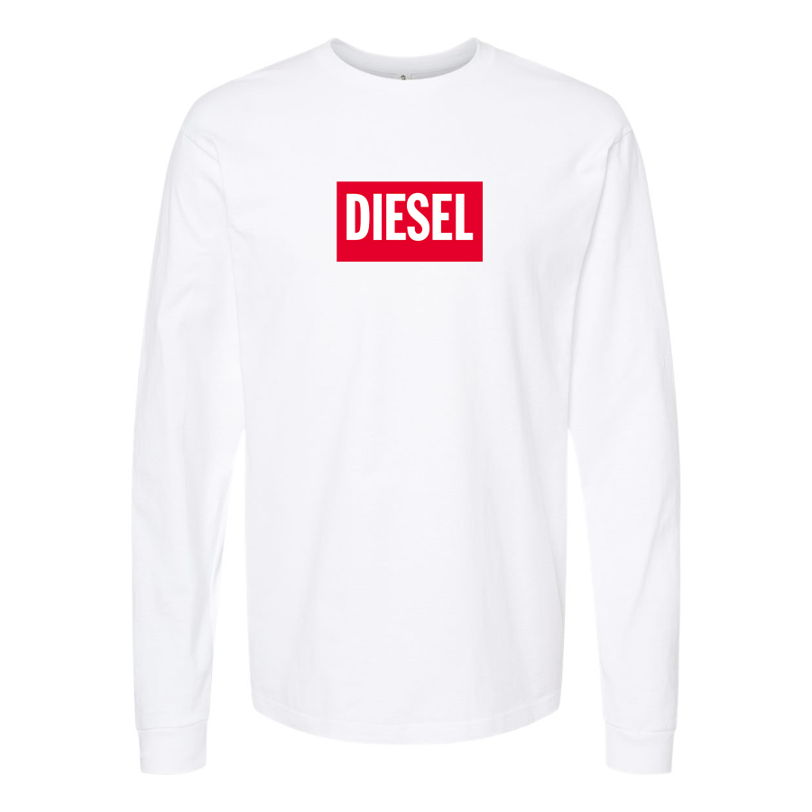 Men's Diesel Logo Long Sleeve T-Shirt