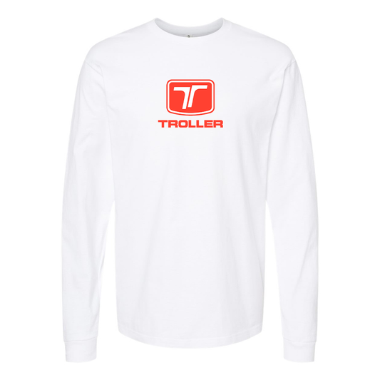 Youth Troller Logo Cotton Long Sleeve T-Shirt