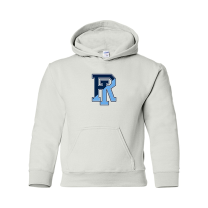 Youth Rhode Island Rams Logo Gildan Heavy Blend  Hooded Sweatshirt