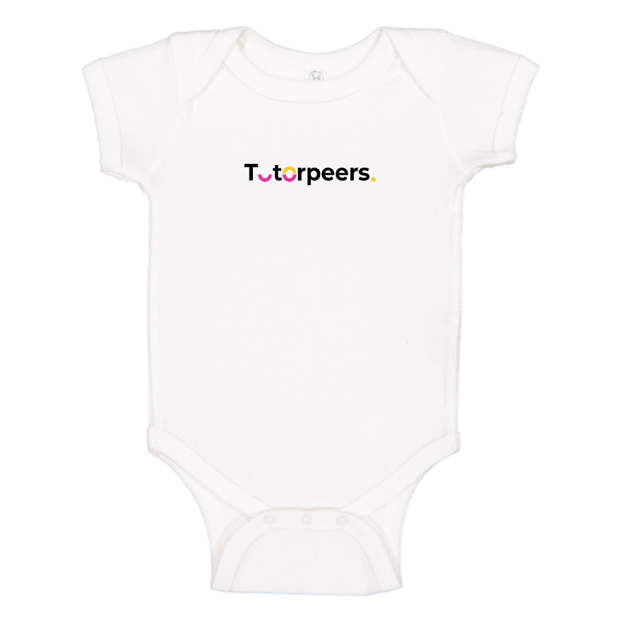 Tutorpeers Logo Baby Romper Onesie