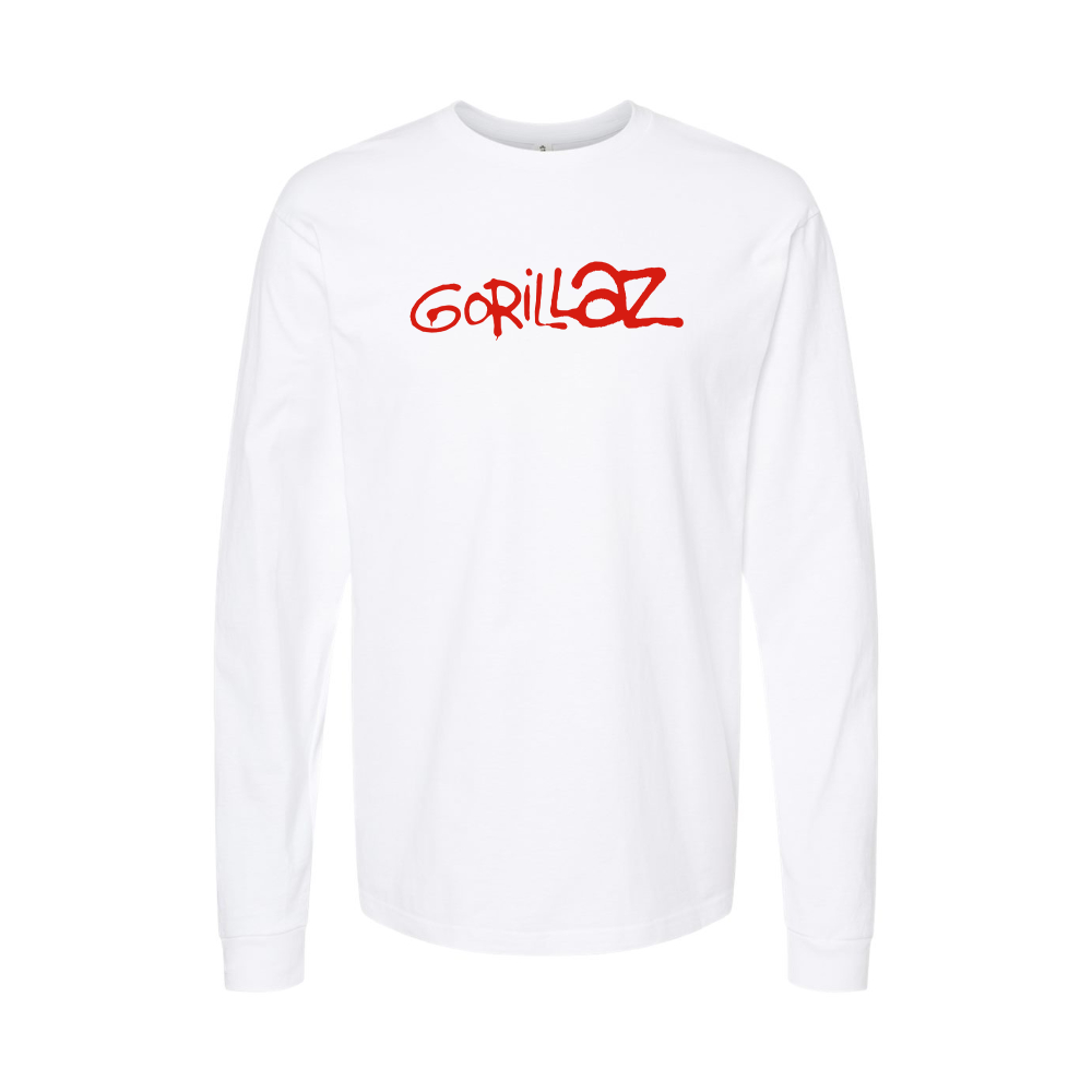 Men's Gorillaz Logo Long Sleeve T-Shirt