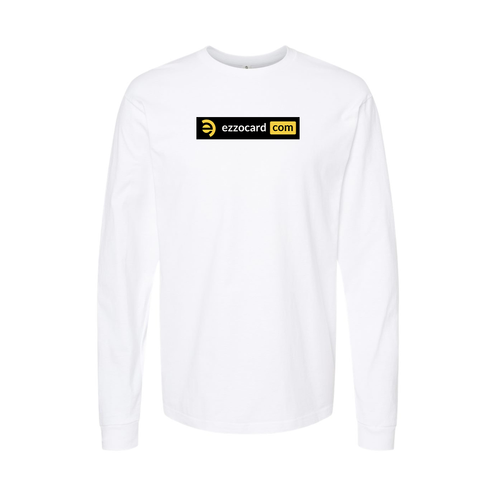 Youth Ezzocard Logo Cotton Long Sleeve T-Shirt