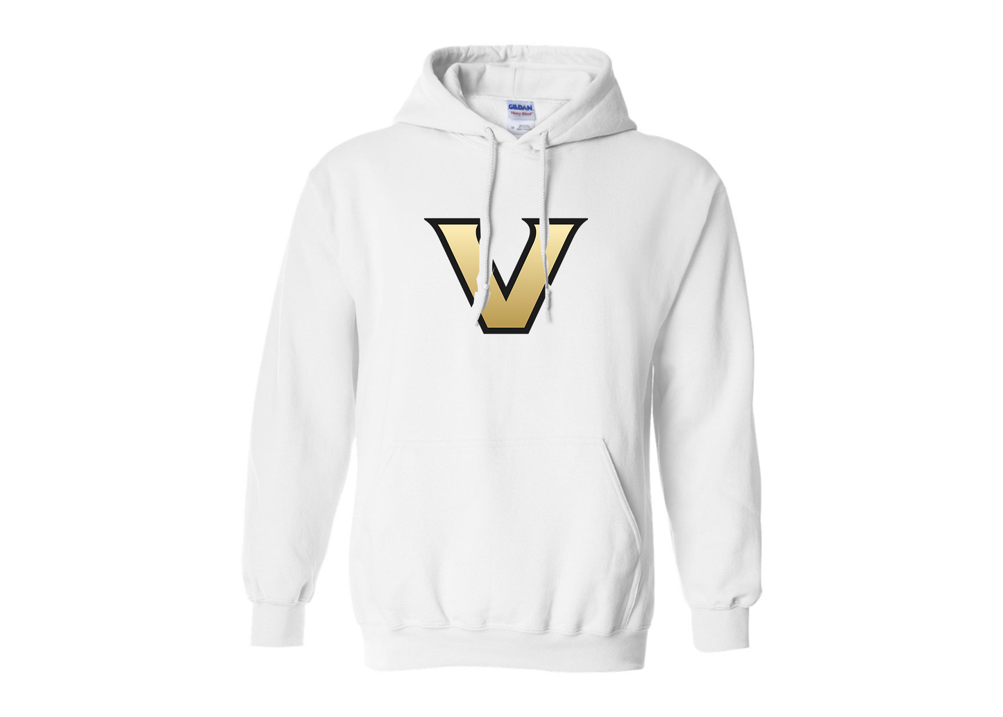 Men's Vanderbilt Commodores Gildan  Heavy Blend Hooded Sweatshirt
