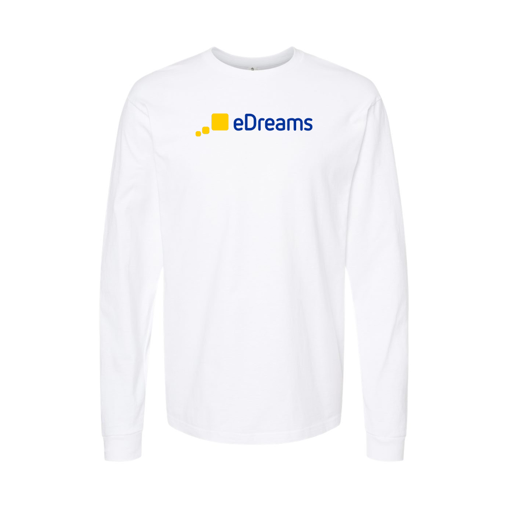 Youth Edreams Logo Cotton Long Sleeve T-Shirt