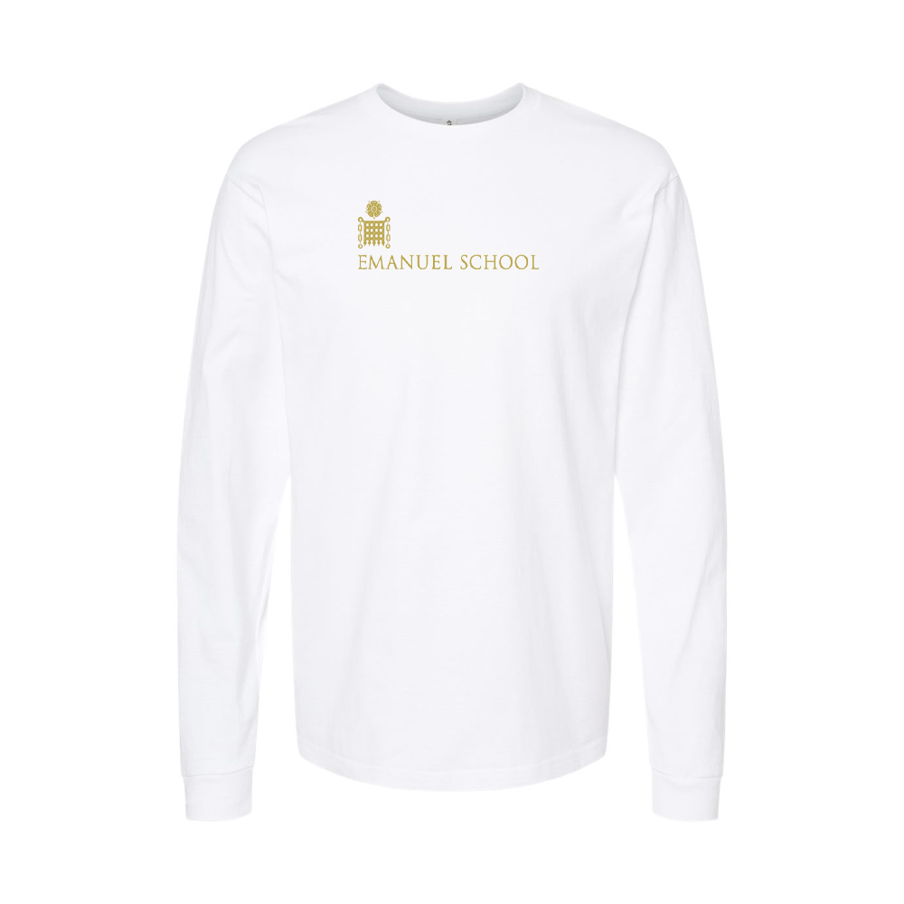 Men's Emanuel School Logo Long Sleeve T-Shirt