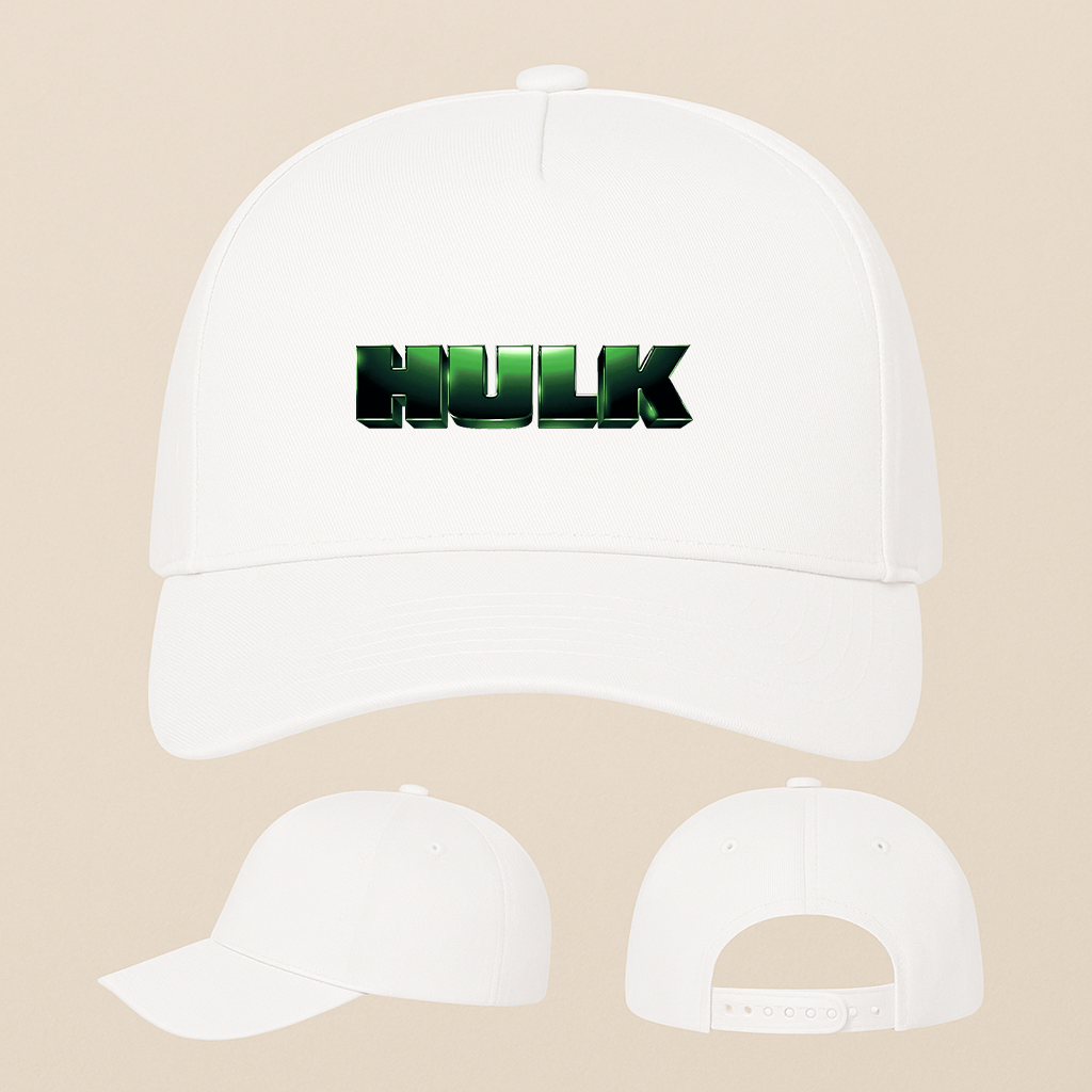 The Hulk Marvel Superhero Five Panel Twill Snapback Cap