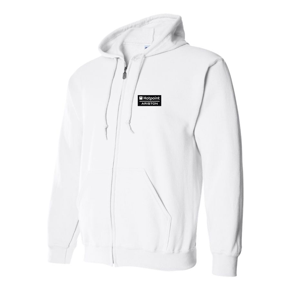 Men's Hotpoint-Ariston Logo Zipper Hoodie