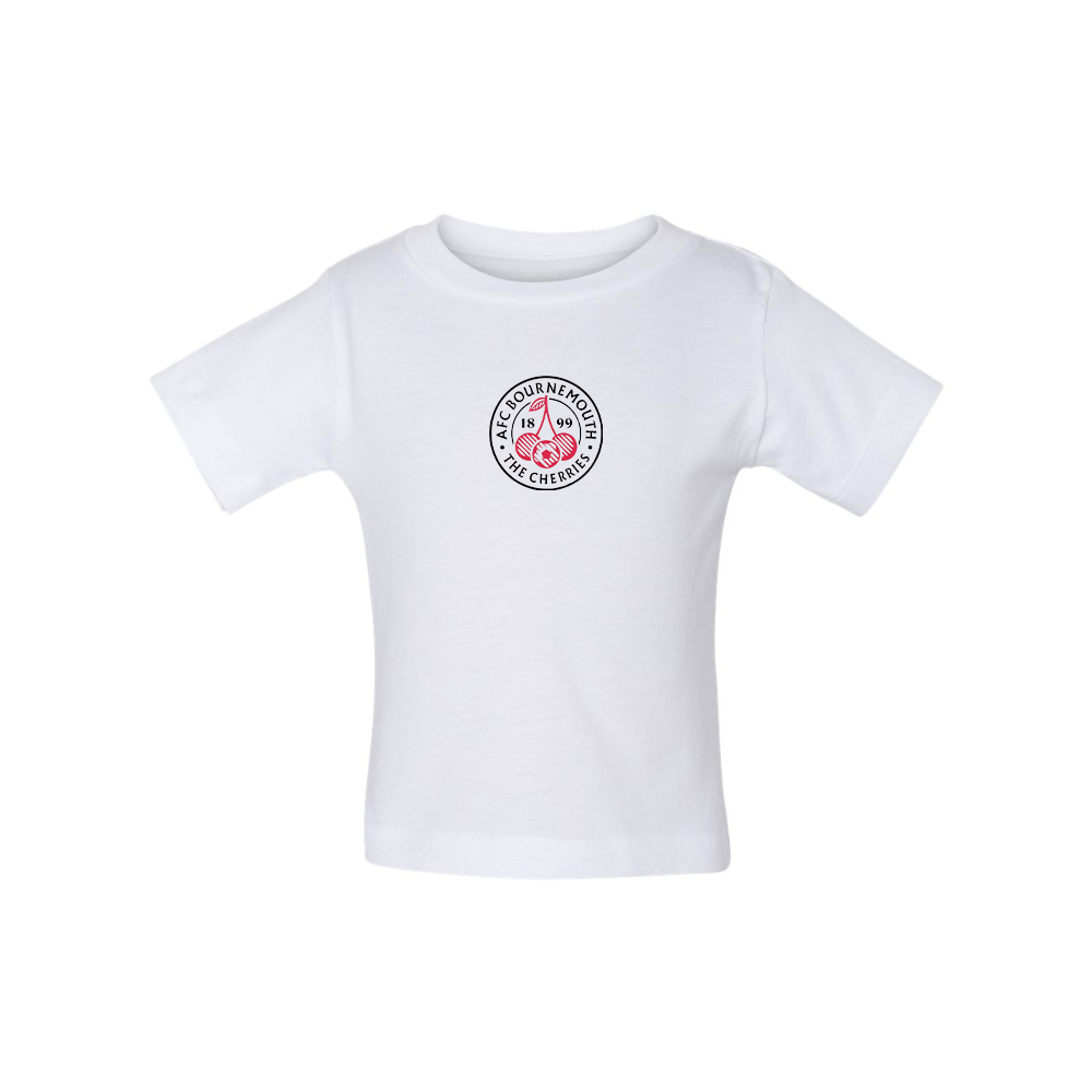 AFC Bournemouth Soccer Logo BELLA CANVAS Infant Jersey Tee