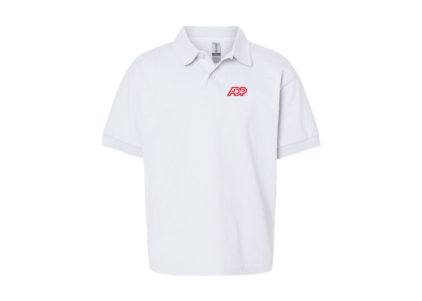 Youth ADP Logo Gildan Dry Blend Jersey Polo