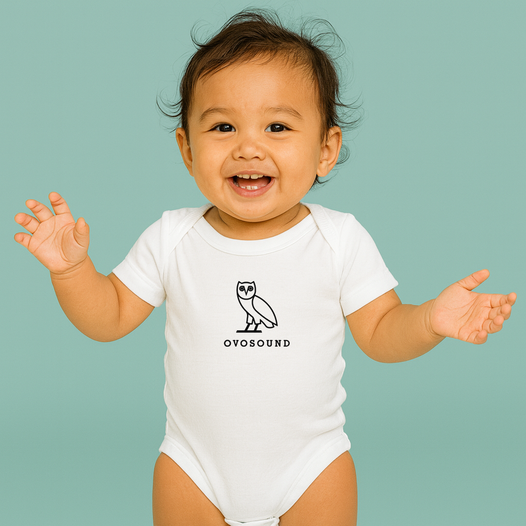 Ovosound Drake Music Baby Romper Onesie