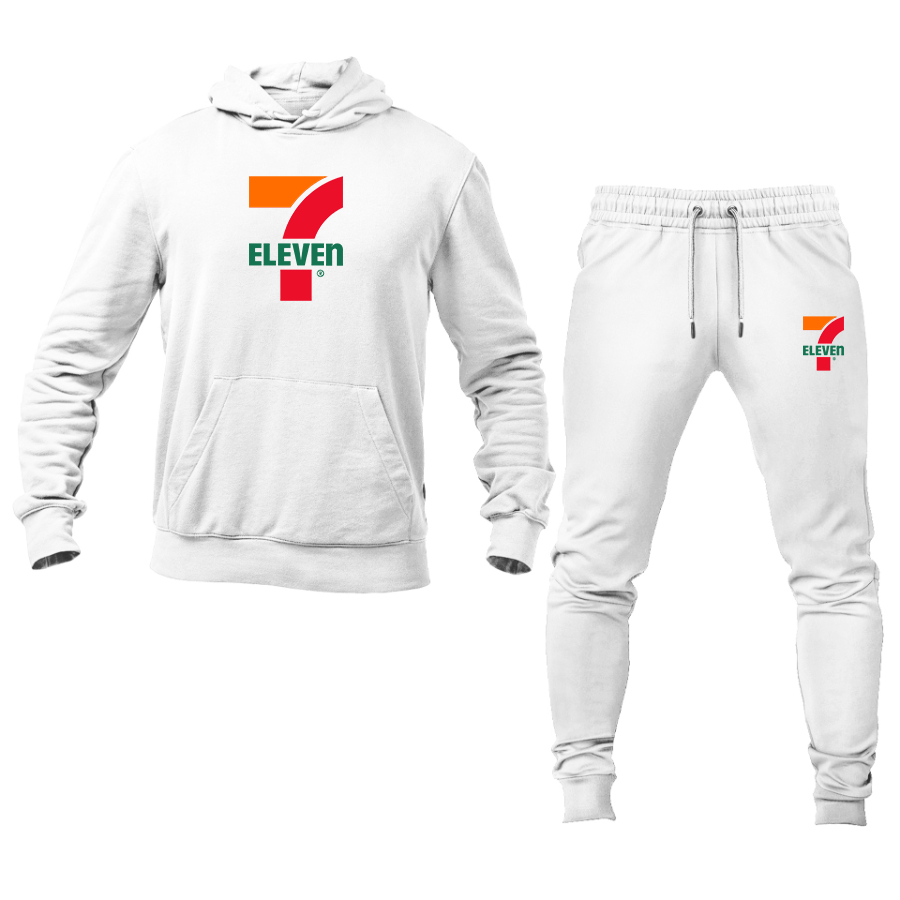 Men's 7 Eleven Logo Hoodie Joggers Set
