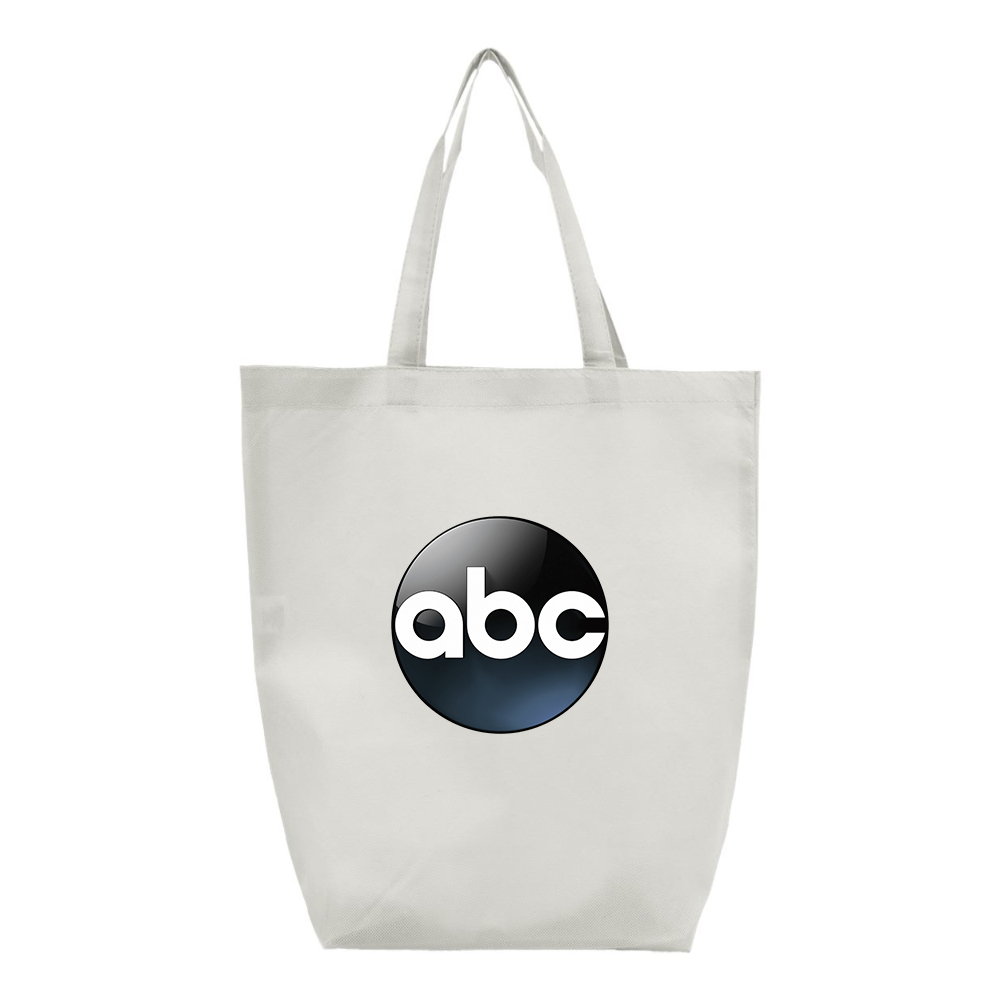 Abc Logo Q-Tees Non-Woven Gusset Bottom Tote
