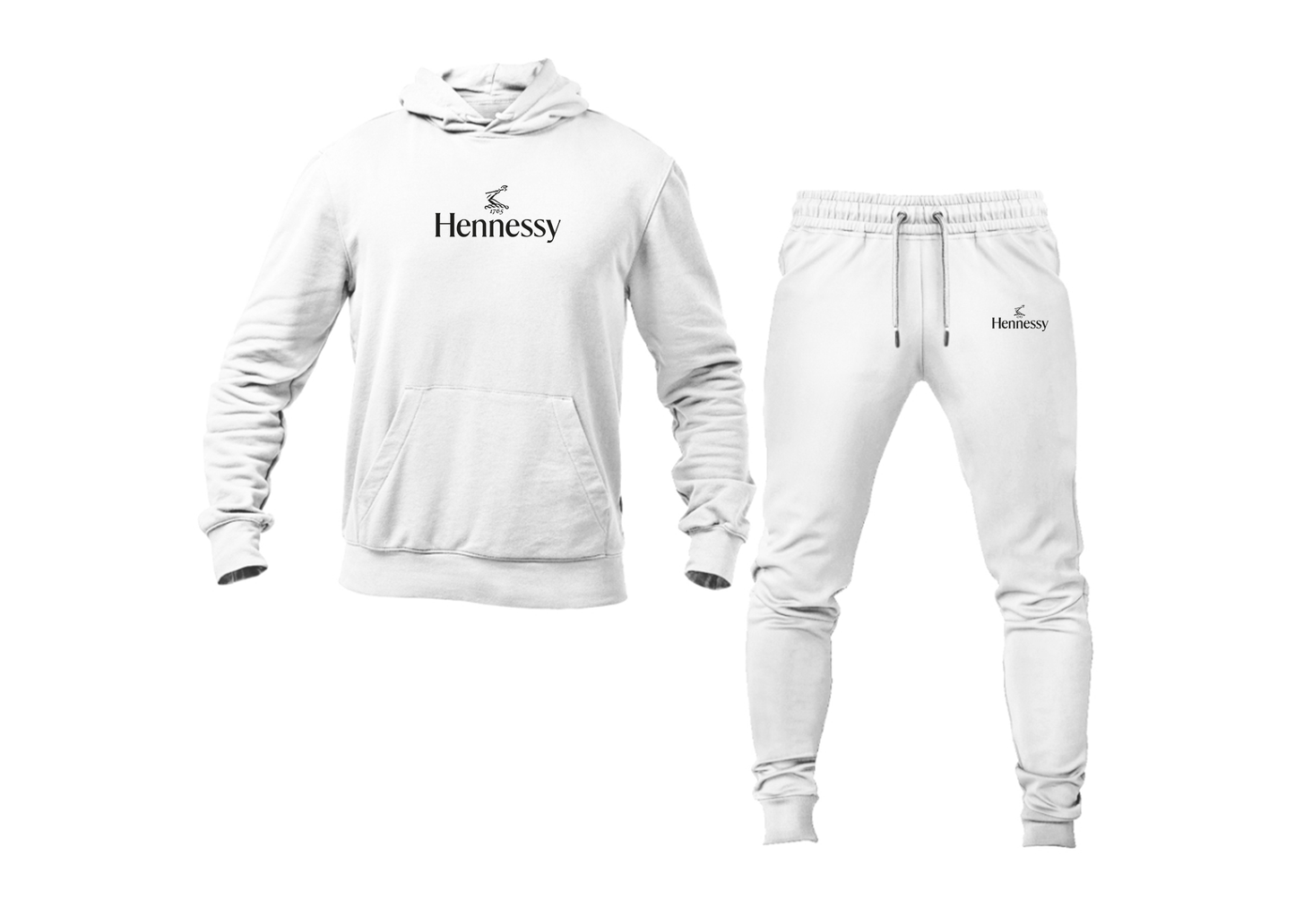 Men's Hennessy Logo Hoodie Joggers Set