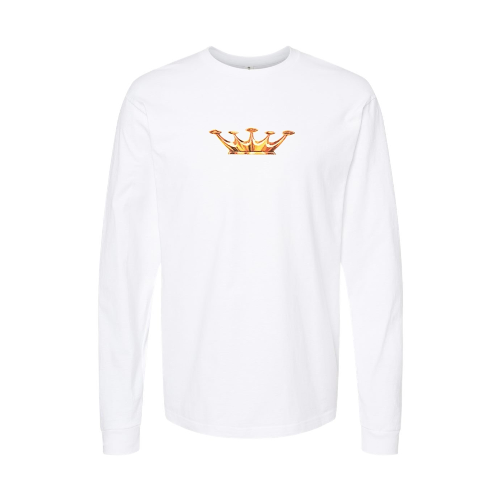 Youth Monarch Logo Cotton Long Sleeve T-Shirt