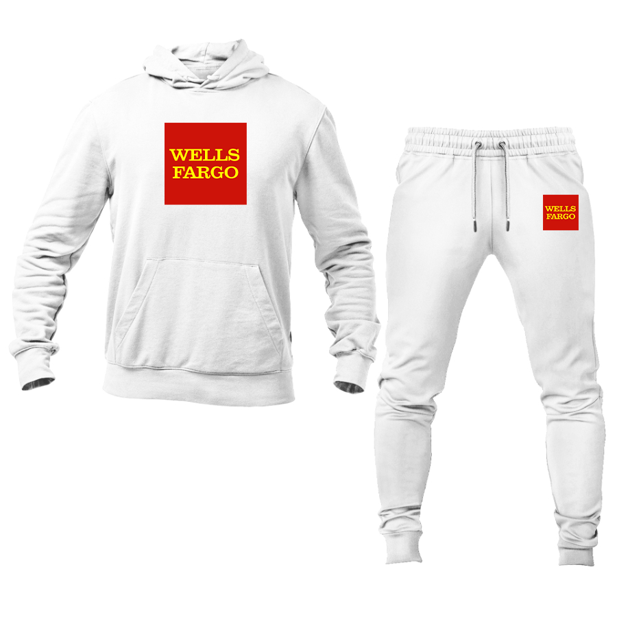 Men's Wells Fargo Logo Hoodie Joggers Set
