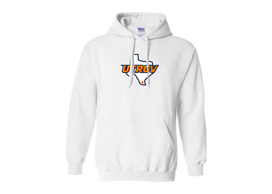 Men's UTRGV Vaqueros Gildan Heavy Blend Hooded Sweatshirt