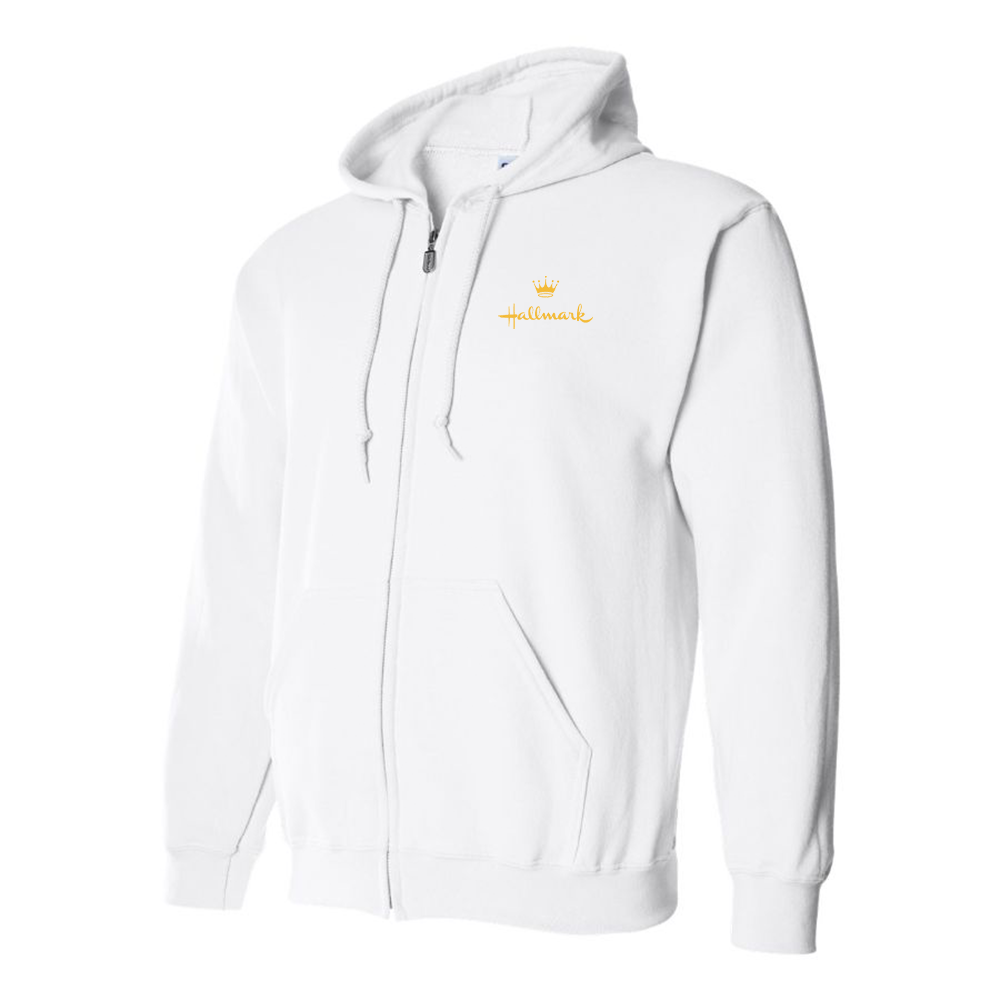 Men's Hallmark golden logo Zipper Hoodie