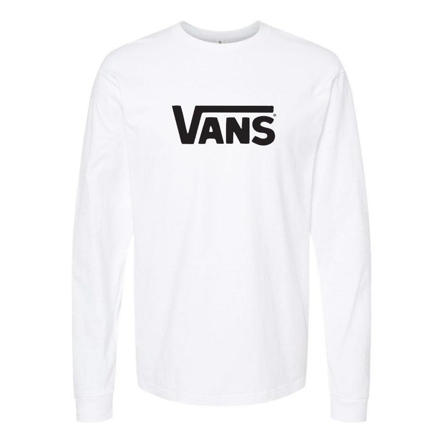 Youth Vans Logo Cotton Long Sleeve T-Shirt