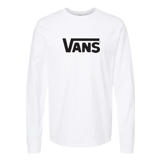 Youth Vans Logo Cotton Long Sleeve T-Shirt