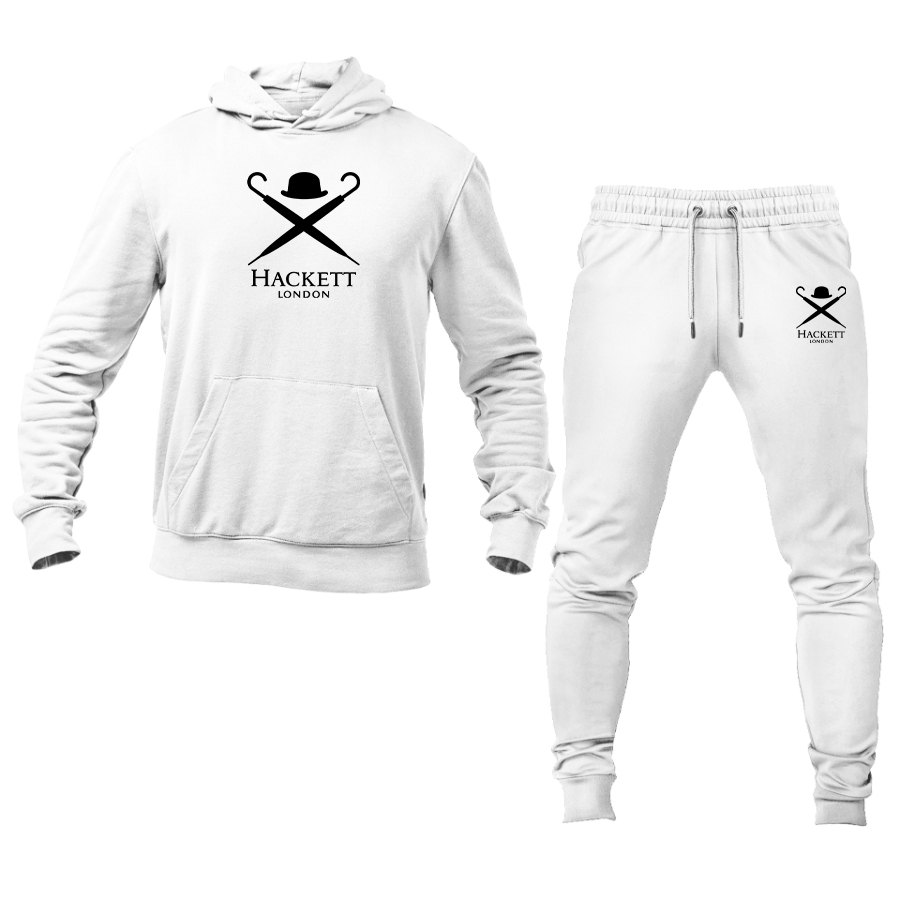Men's Hackett London Logo Hoodie Joggers Set