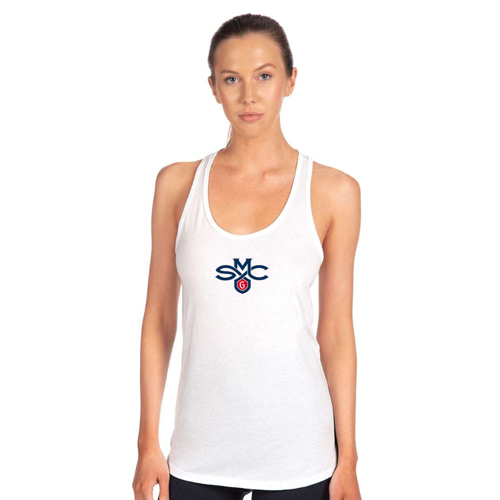 Women's Saint Marys Gaels Logo Next Level Ideal Racerback Tank