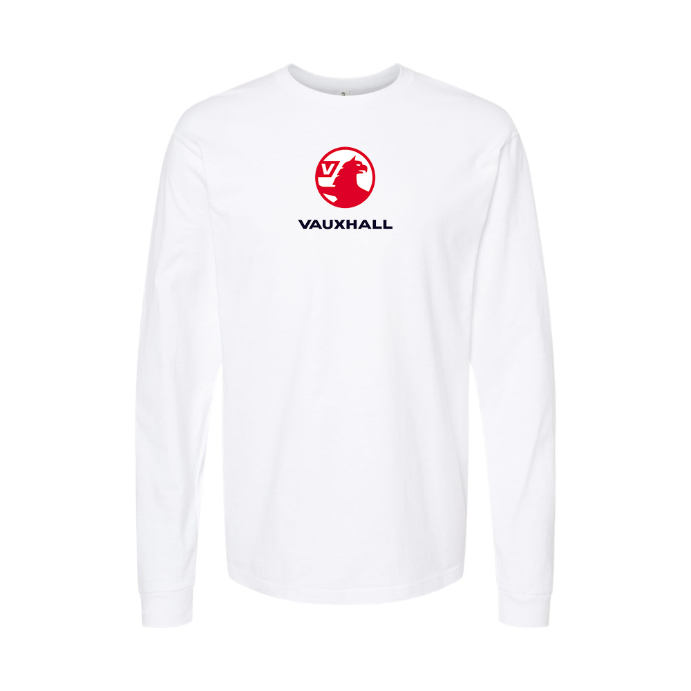 Youth Vauxhall Logo Cotton Long Sleeve T-Shirt