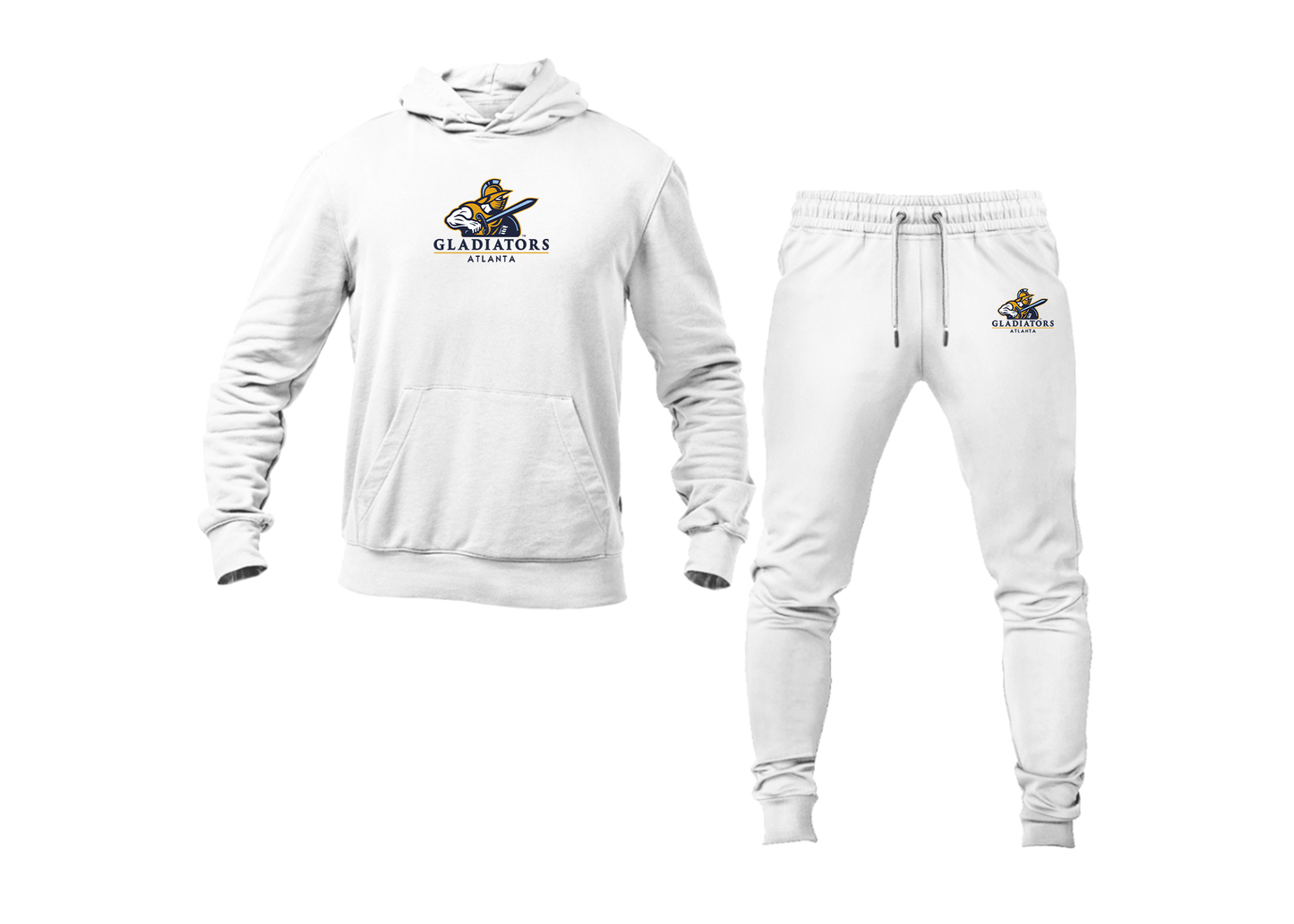 Men's Atlanta Gladiators Logo Hoodie Joggers Set
