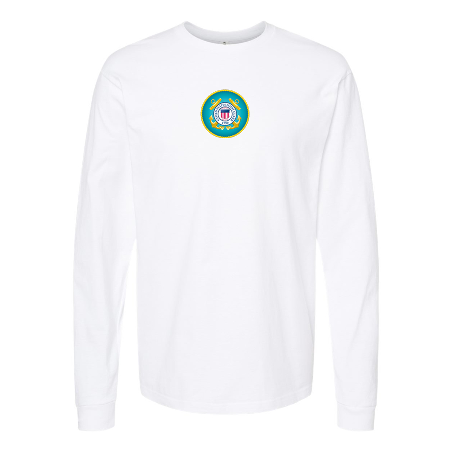 Youth  Coast Guard Logo Cotton Long Sleeve T-Shirt