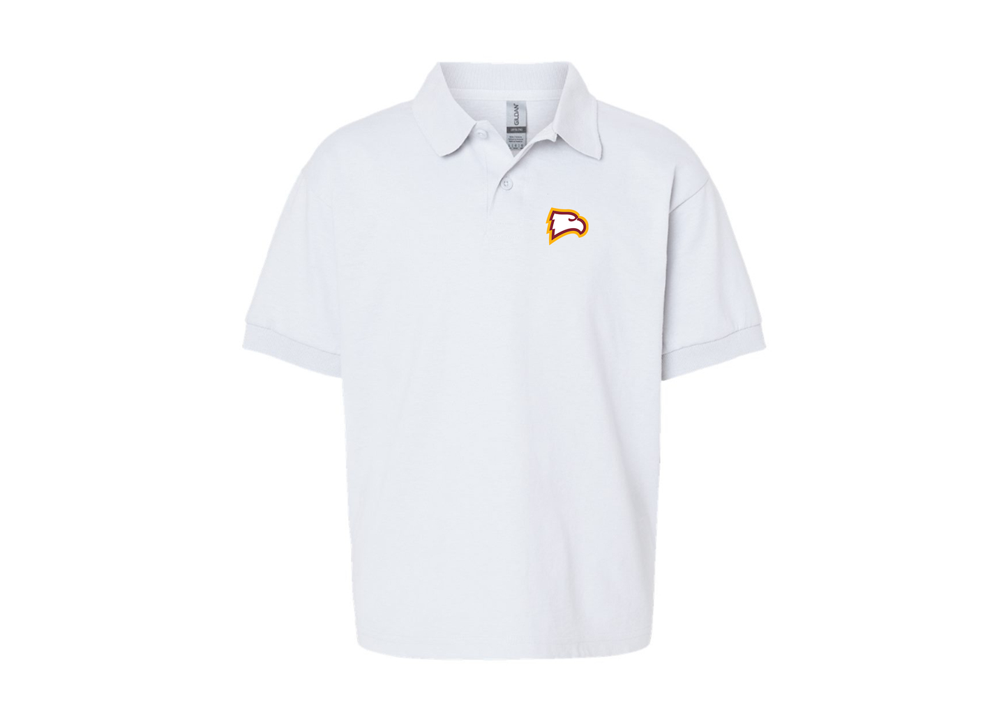 Youth Winthrop Eagles Gildan Dry Blend Jersey Polo