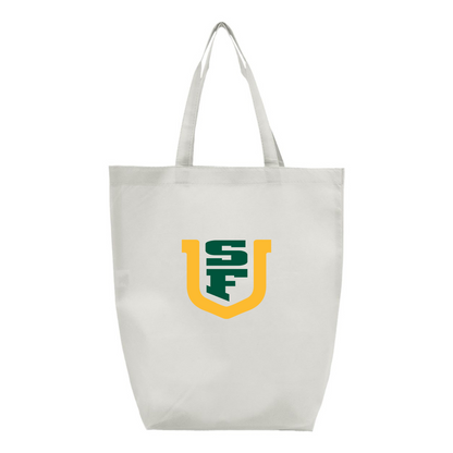 San Francisco Dons Logo Q-Tees Non-Woven Gusset Bottom Tote