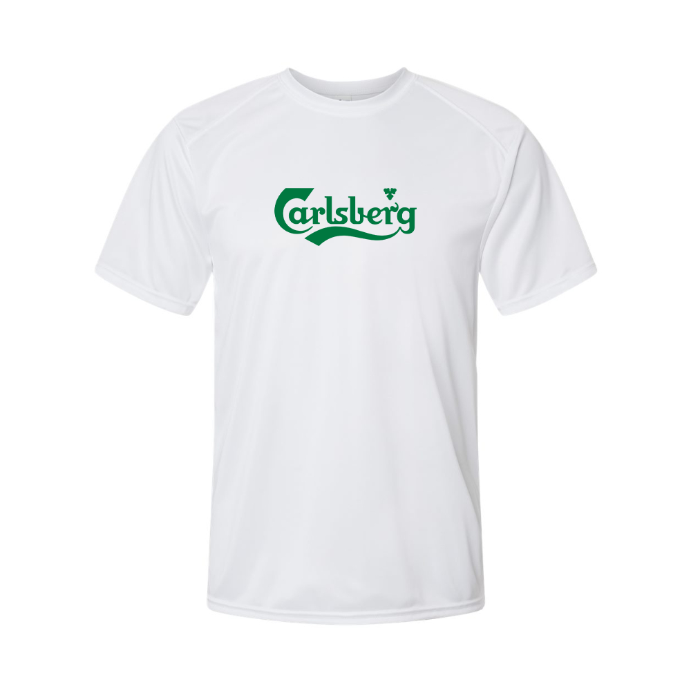 Men's Carlsbery Logo Polyester T-Shirt