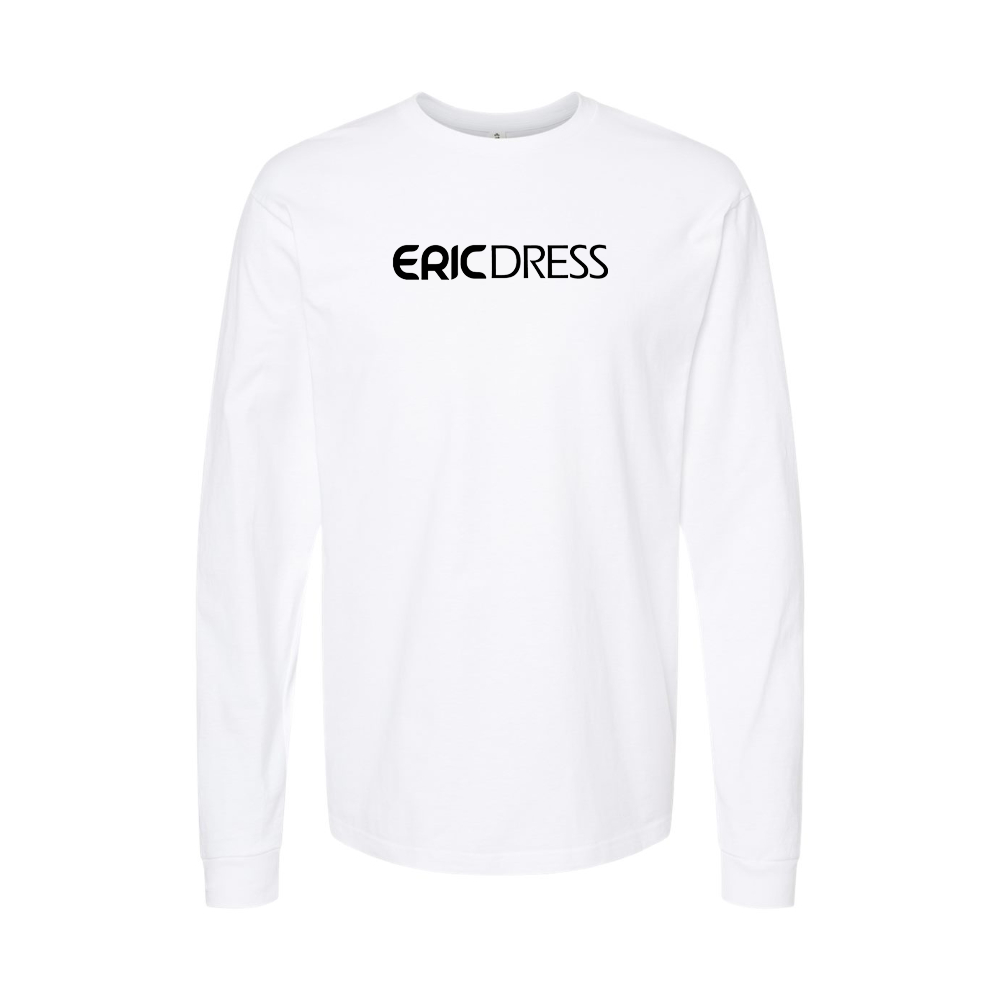Men's Ericdress Logo Long Sleeve T-Shirt