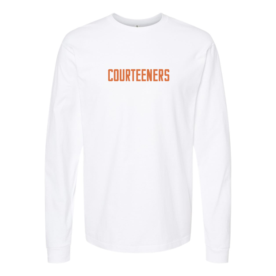 Youth The Courteeners Logo Cotton Long Sleeve T-Shirt