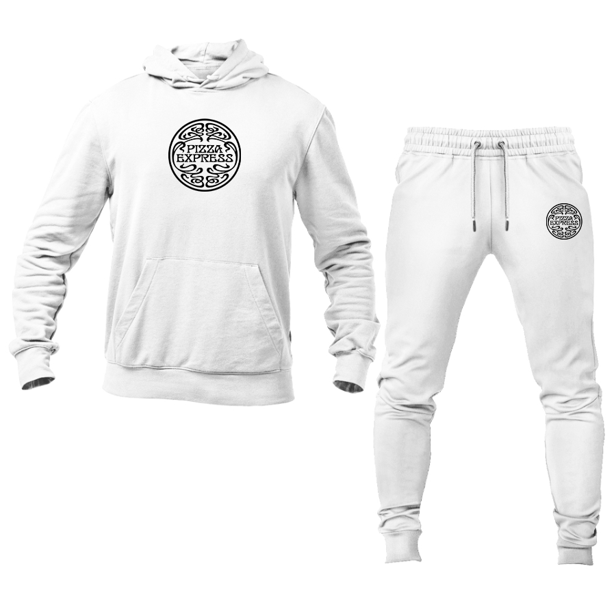 Men's Pizza Express Logo Hoodie Joggers Set