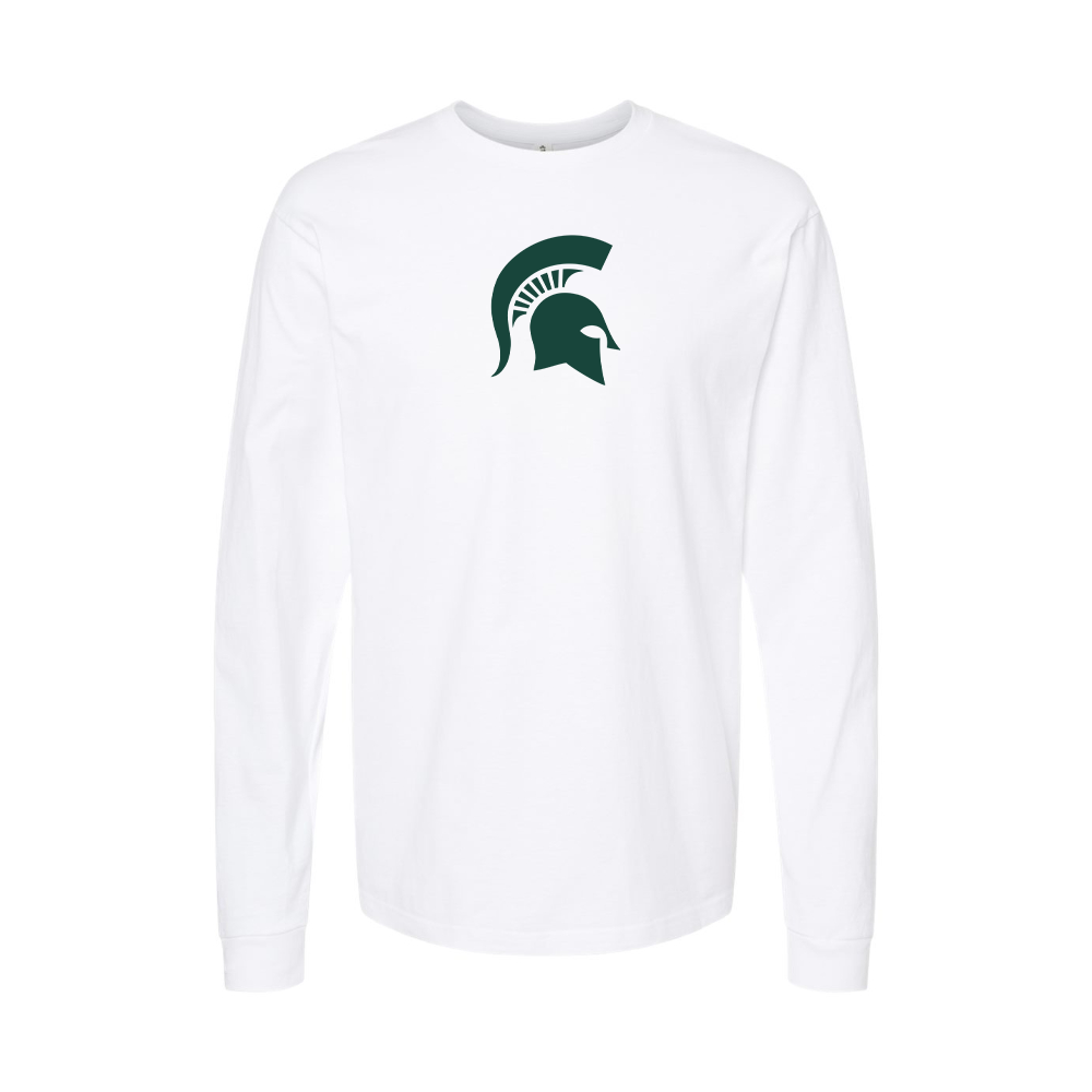 Men's Michigan State Spartans Logo Long Sleeve T-Shirt
