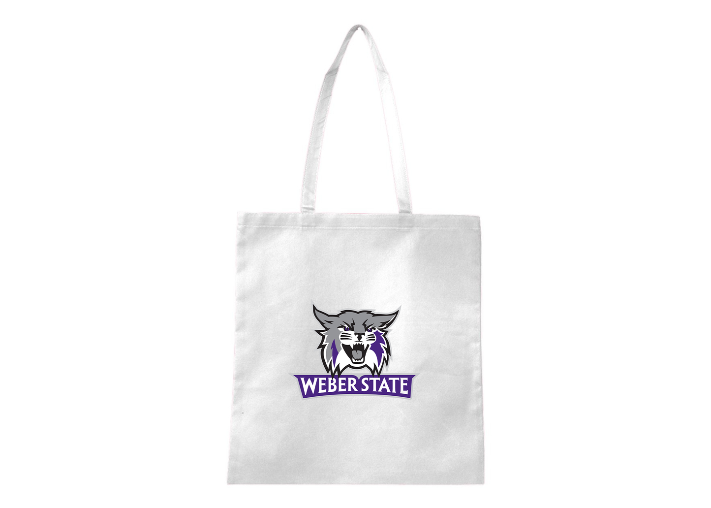 Weber State Wildcats Q-Tees Non-Woven  Tote