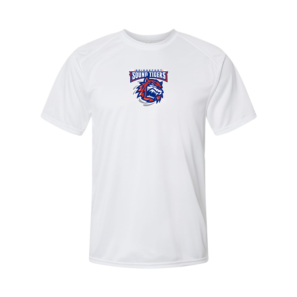 Men's Bridgeport Sound Tigers Logo Polyester T-Shirt