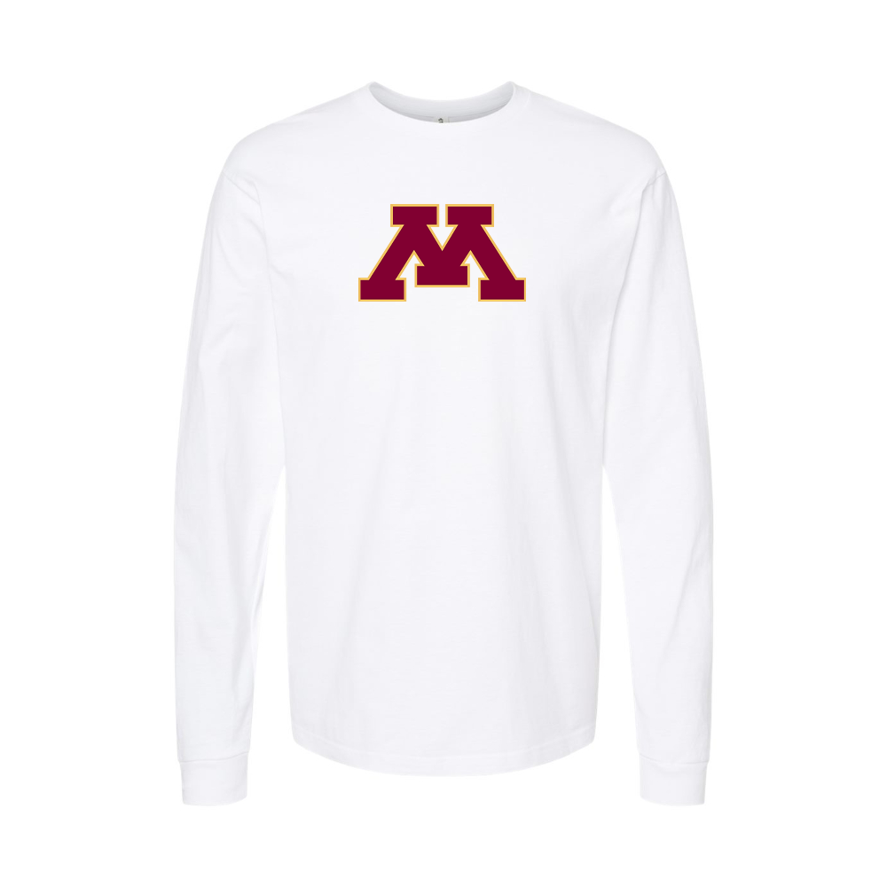 Youth Minnesota Golden Gophers Logo Cotton Long Sleeve T-Shirt