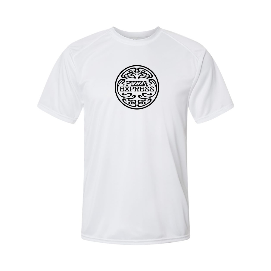 Men's Pizza Express Logo Polyester T-Shirt