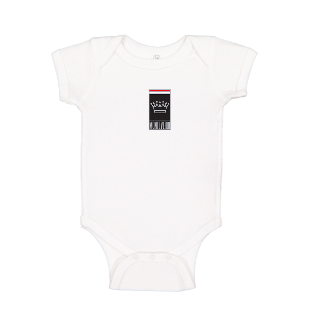 Monteverdi Logo Baby Romper Onesie