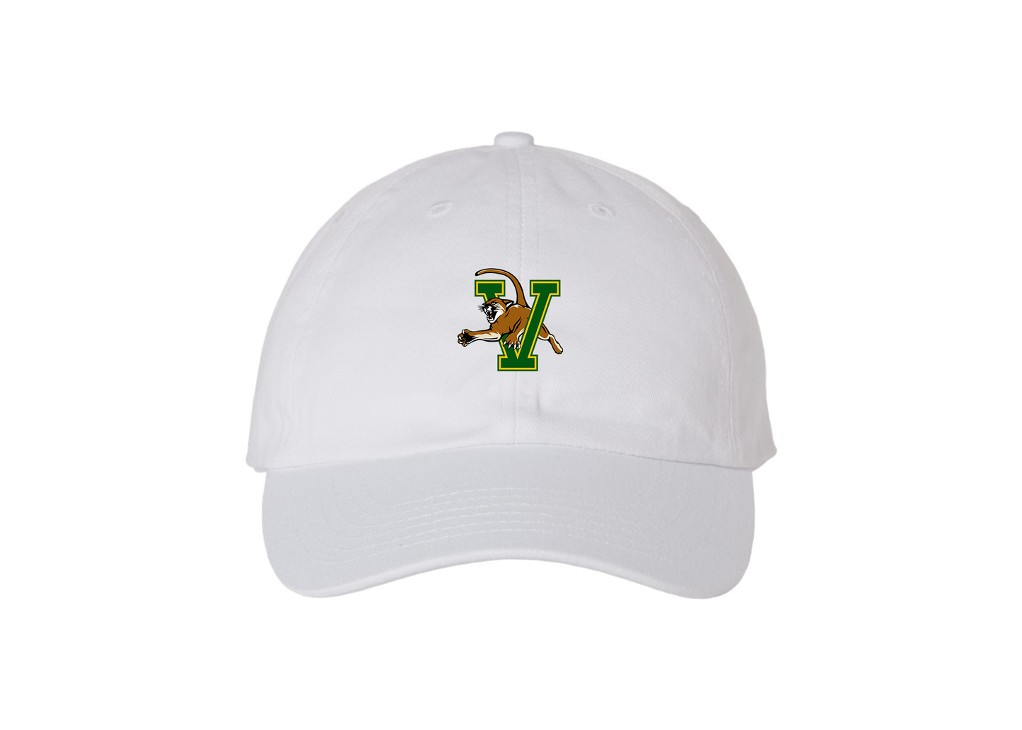 Vermont Catamounts Valucap Adult Bio-Washed Classic Dad Hat