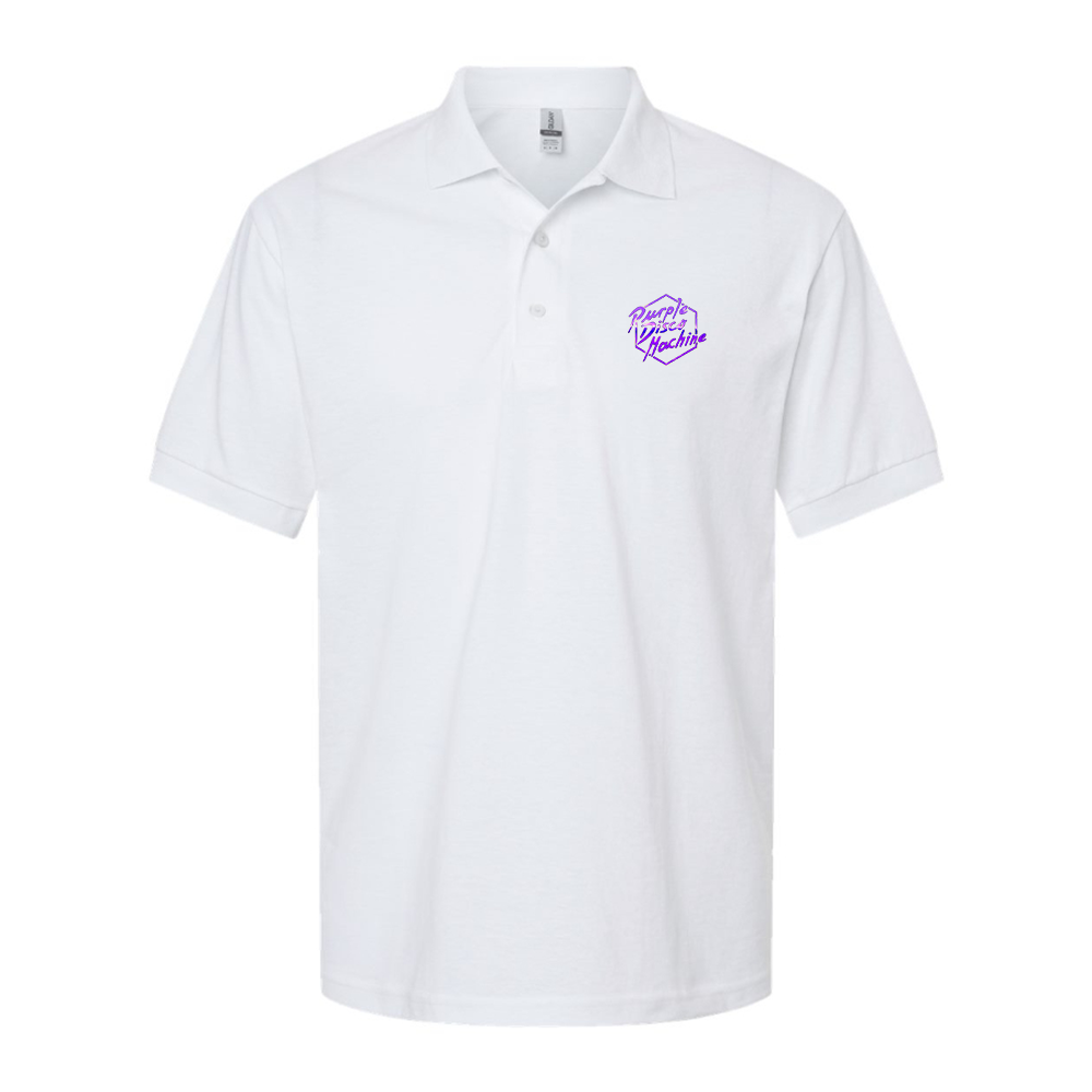 Men's Purple Disco Machine Dry Blend Polo