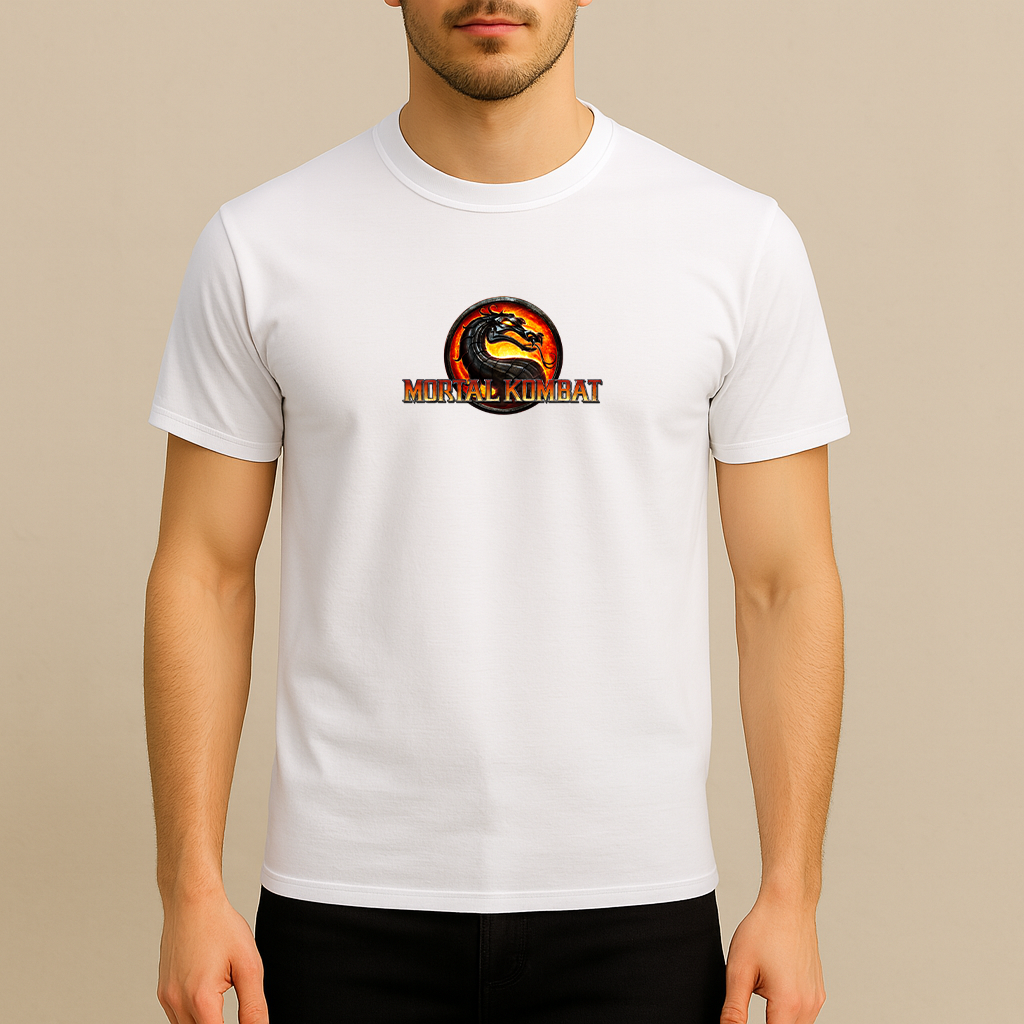Men's Mortal Kombat Game Cotton T-Shirt