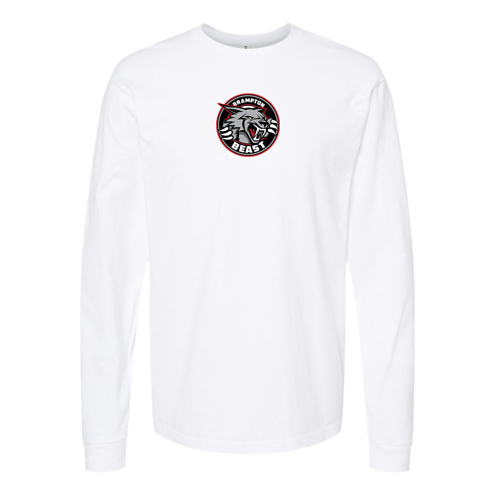 Men's Long Brampton Beast Logo Sleeve T-Shirt