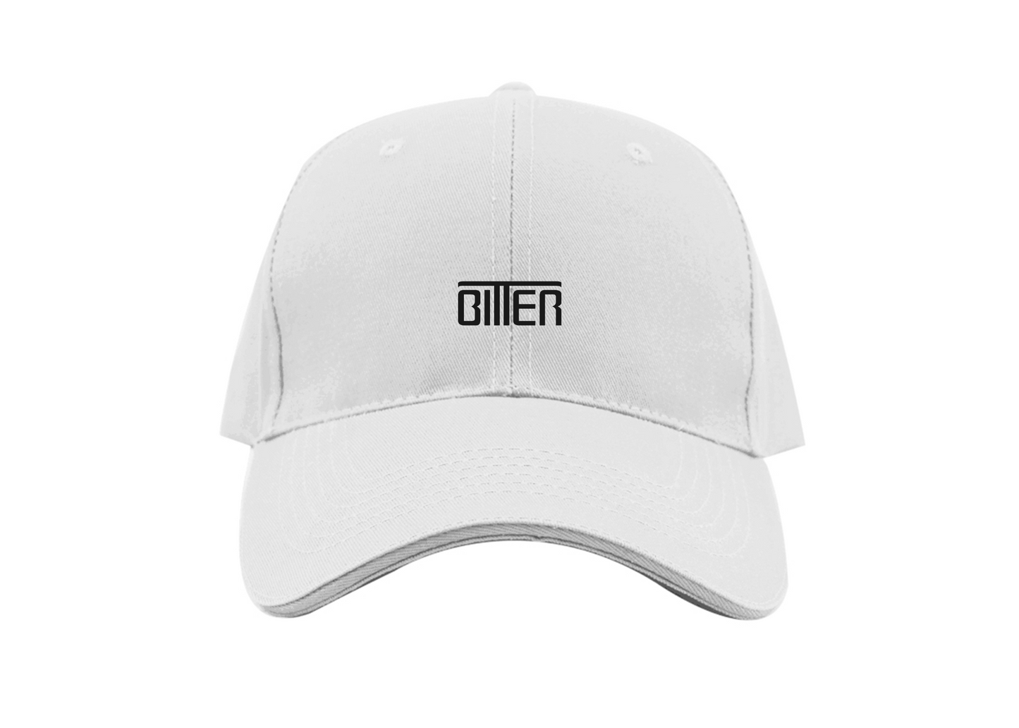 Bitter Logo Dad Baseball Cap Hat